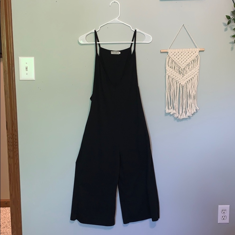 Women’s black jumpsuit
